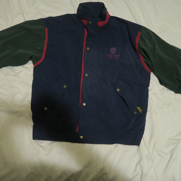 VTG Proquip Chick Evans Pro-AM Golf Goretex Jacket - Picture 1 of 8